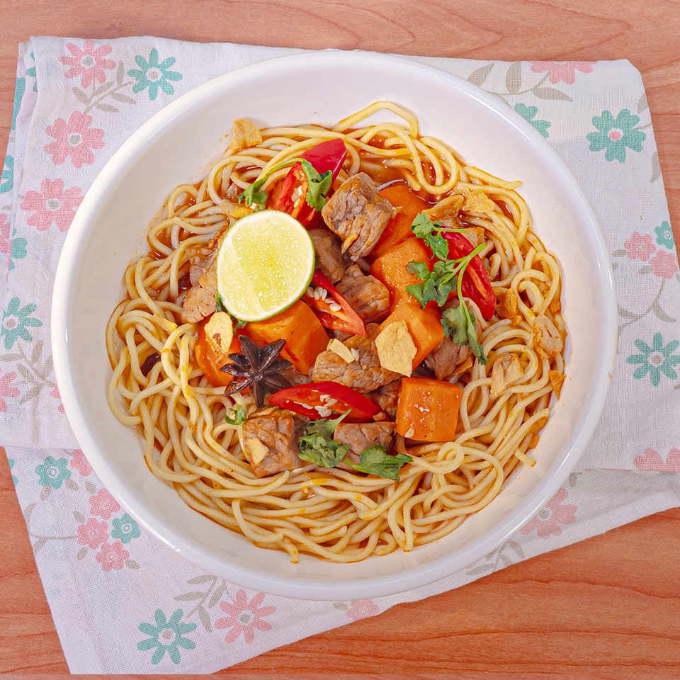 Vietnamese Bò Kho Noodles